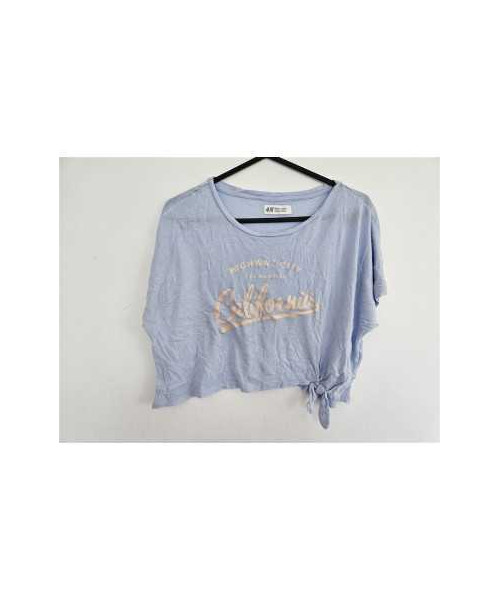 Tricou scurt in talie pentru fete H&M