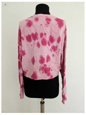 Bluzita dama cu maneca lunga si imprimeu pe piept 2