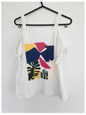 Tricou cu bretele pentru fete Mango