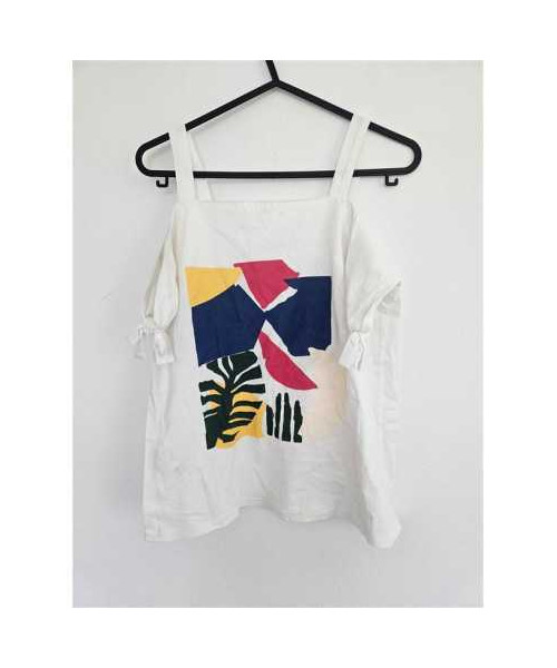 Tricou cu bretele pentru fete Mango