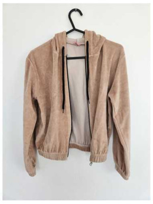 Bluza de trening pentru fete cu gluga