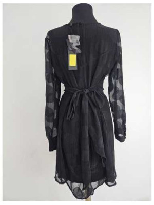 Rochita dama deosebita cu cordon in talie  Moda 2