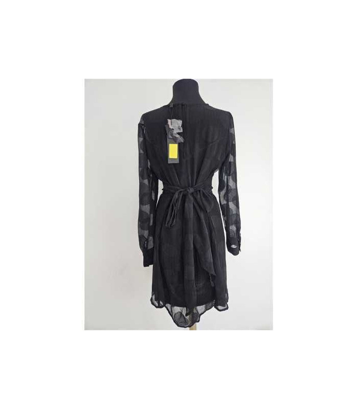 Rochita dama deosebita cu cordon in talie  Moda