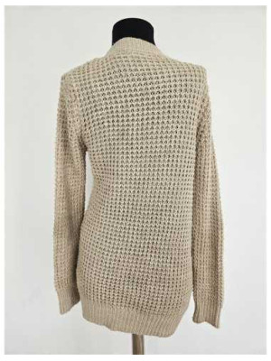 Cardigan dama lung model tricotat cu buzunare FB SISTER 2