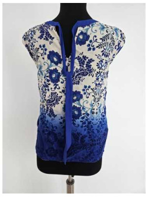 Bluzita dama cu print floral colorat 2