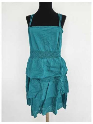 Rochita de vara cu volane si bretele inguste