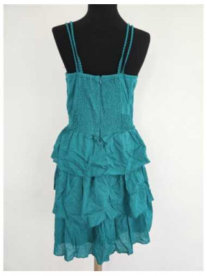 Rochita de vara cu volane si bretele inguste 2