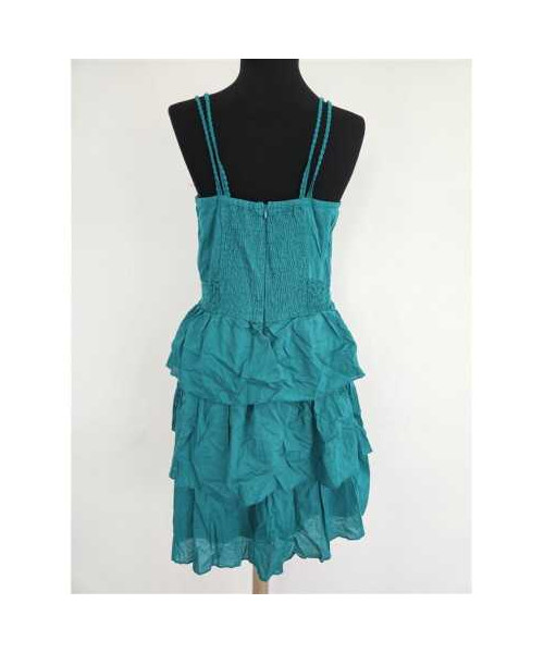 Rochita de vara cu volane si bretele inguste