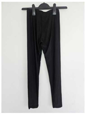 Colanti luciosi pentru fete culoare negru 2