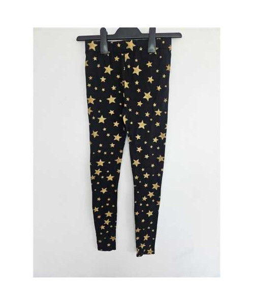 Colanti pentru fete cu stelute aurii Pepco