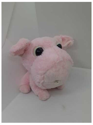 Porcusor de plus culoare roz 21 cm Big Headz