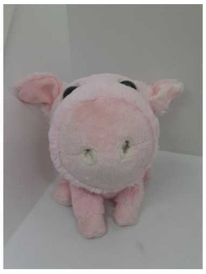 Porcusor de plus culoare roz 21 cm Big Headz 2