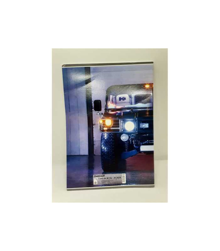 Caiet A4 matematica 80 file model masina