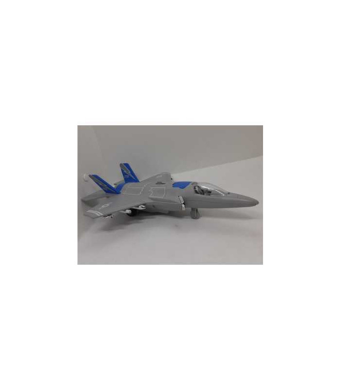 Avion de jucarie cu led pentru copii