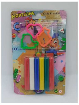 Plastelina cu forme din plastic Modelling