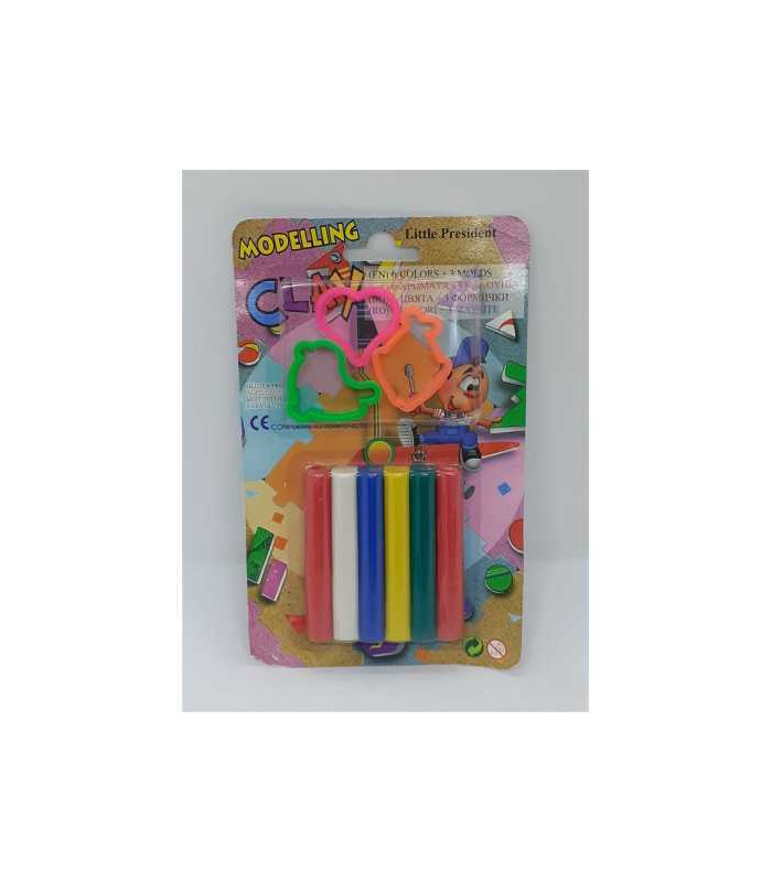 Plastelina cu forme din plastic Modelling