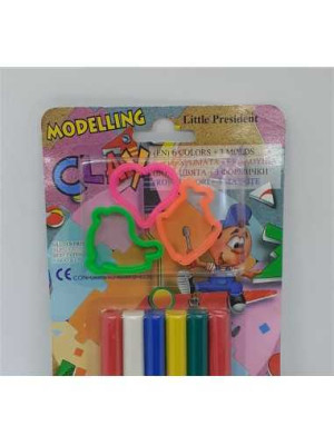 Plastelina cu forme din plastic Modelling 2