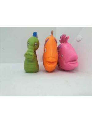 Set 3 animalute colorate pentru baie copii 2