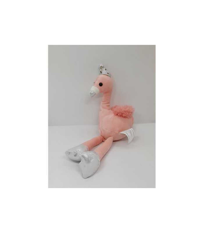 Flamingo de plus cu coronita sclipitoare