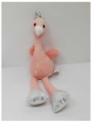 Flamingo de plus cu coronita sclipitoare 2