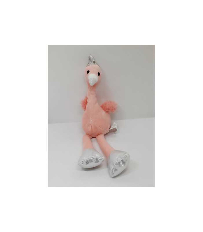 Flamingo de plus cu coronita sclipitoare