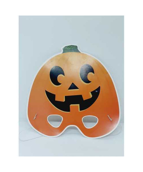 Set 3 masti carton pentru Halloween Dracusor Dovleac Vrajitoare