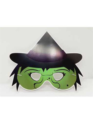 Set 3 masti carton pentru Halloween Dracusor Dovleac Vrajitoare 2