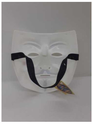 Masca din plastic pentru carnaval 2