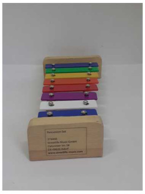 Instrument muzical Xilofon din lemn 2