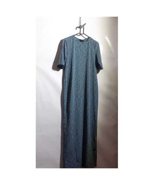 Rochie dama lunga model cu maneca scurta MONKL