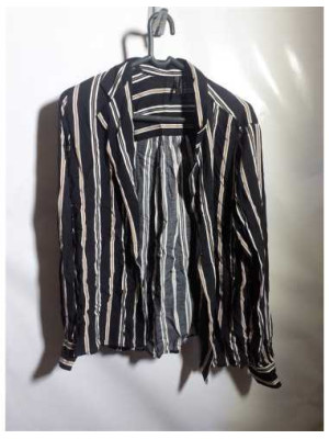 Camasa dama cu dungi multicolore AMISU