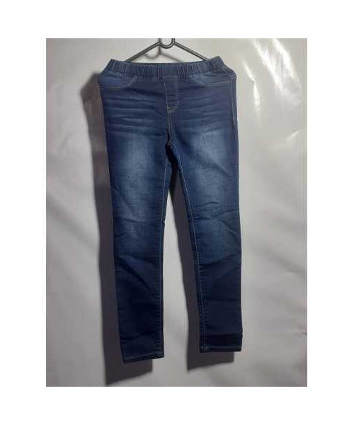 Pantaloni lungi de blugi cu elastic in talie pentru fete Guess