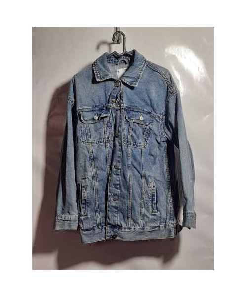 Geaca dama de blugi cu buzunare Sinsay