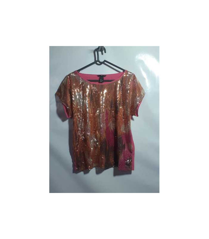 Bluza dama cu paiete in fata H&M