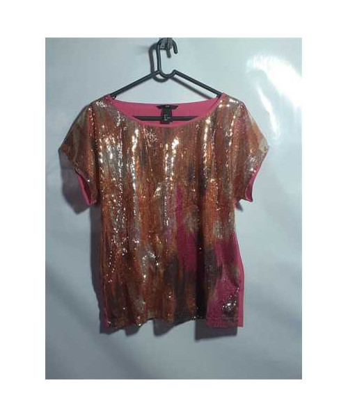 Bluza dama cu paiete in fata H&M