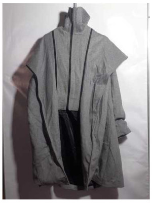 Palton dama pentru toamna cu guler detasabil BSB