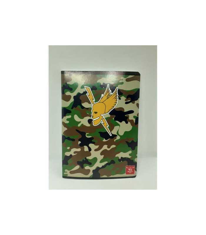 Caiet A5 80 file dictando model camuflaj Pigna