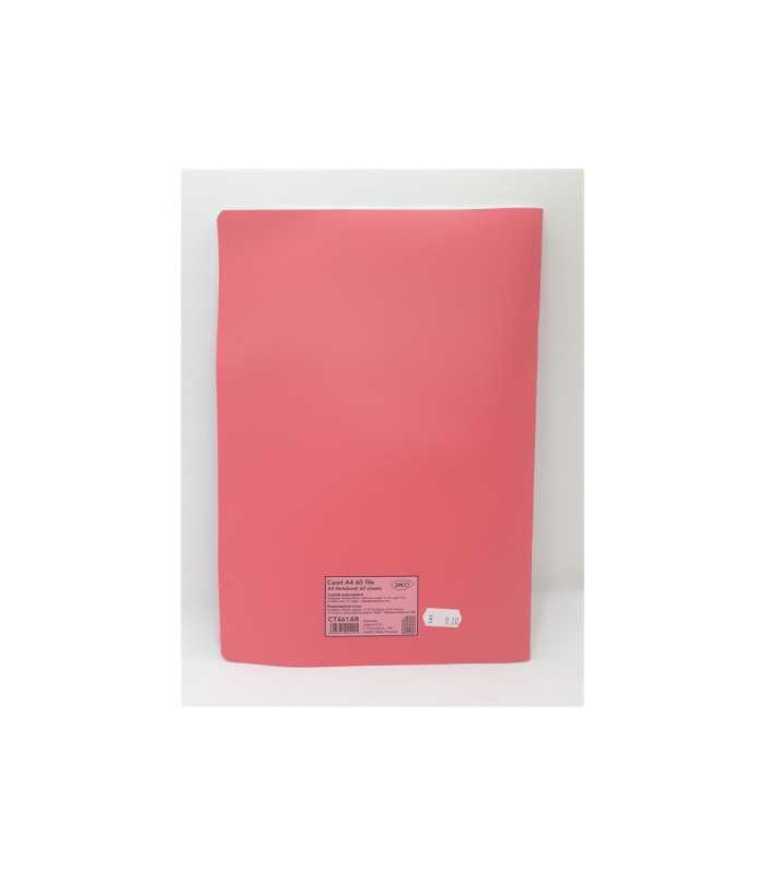 Caiet A4 60 file matematica coperta roz Daco