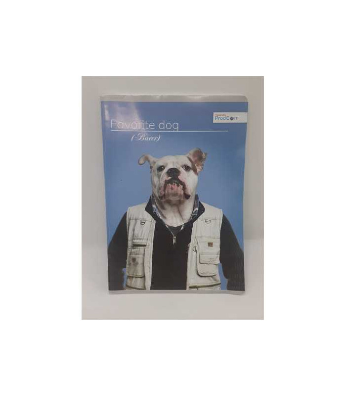 Caiet 80 file matematica model catel Boxer 