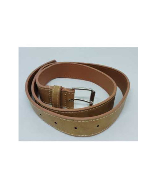 Curea dama cu catarama metalica culoare  deschis