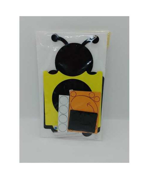 Set creativ pentru copii rama foto model Buburuza