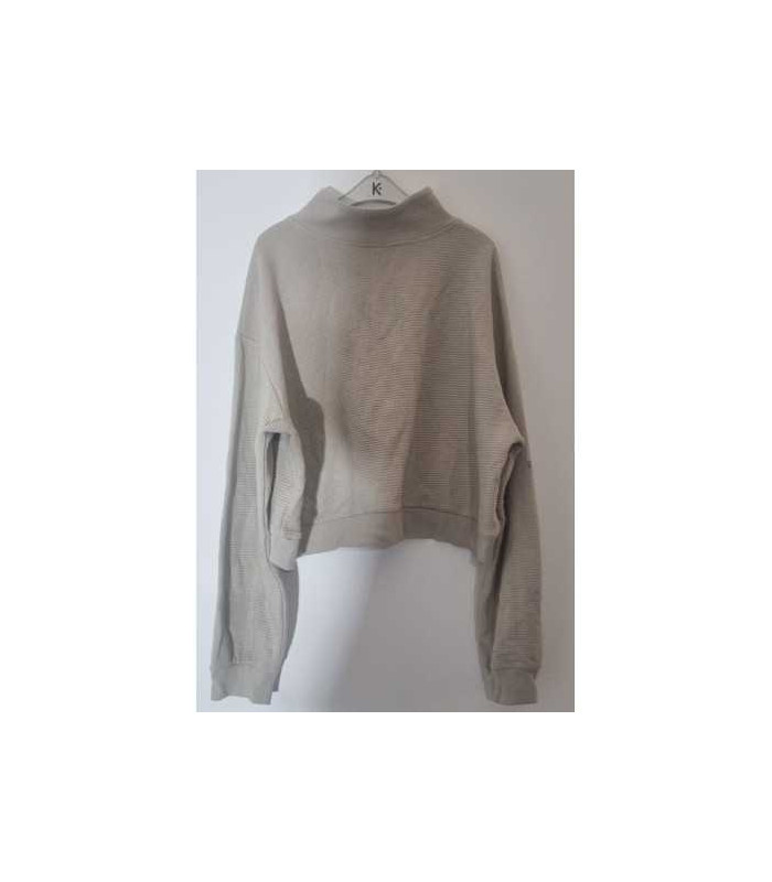 Bluza sport cu fermoar la piept H&M