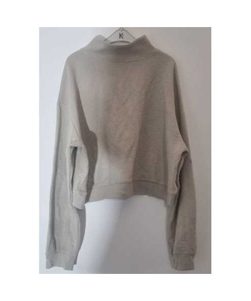 Bluza sport cu fermoar la piept H&M