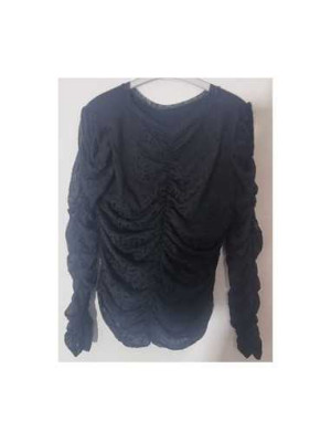 Bluza dama eleganta culoare negru 2