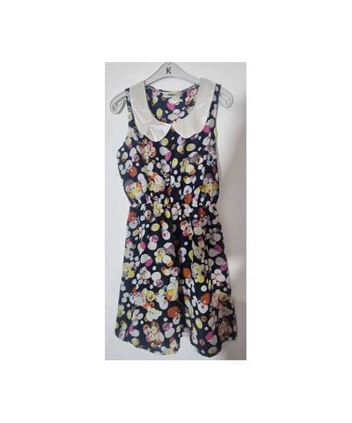 Rochita dama de vara cu model multicolor