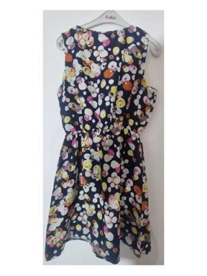 Rochita dama de vara cu model multicolor 2