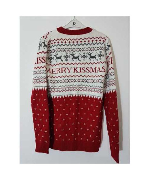 Pulover dama cu motive pentru Craciun ADROM