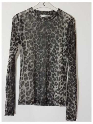 Bluzita dama cu print leopard MNG Casual