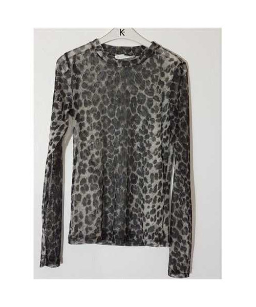Bluzita dama cu print leopard MNG Casual