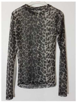 Bluzita dama cu print leopard MNG Casual 2